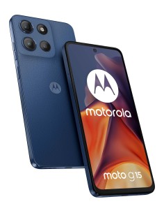 Motorola moto g15 (8 256GB, Doppia fotocamera 50MP+5MP+flicker sensor, Display 6.72" FHD+ 60Hz, batteria 5200mAh, MediaTek 2