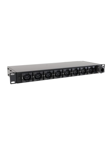 Vertiv PowerGo rPDU Monitored | 1U | Orizzontale | 230 V | 16 A | 8 prese IEC C13 con blocco manuale | 3,6 kW | 50 60 Hz |