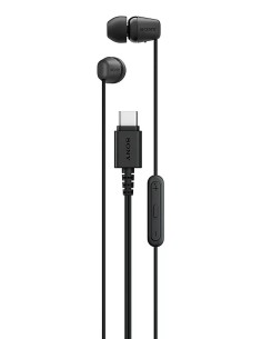 Sony IER-EX15C Auricolare Cablato In-ear Musica e Chiamate USB tipo-C Nero