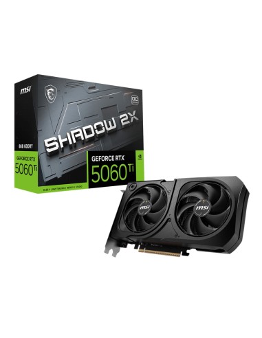 MSI GEFORCE RTX 5060 TI 8G SHADOW 2X OC PLUS scheda video NVIDIA 8 GB GDDR7