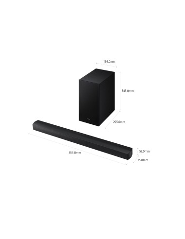 Samsung B-Series Soundbar HW-B450F ZF, Audio 2.1 canali, Wireless Dolby 2ch, 2025