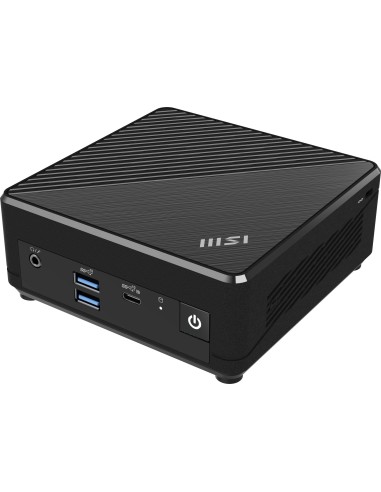 MSI CUBI N ADL S-225BEU barebone per PC stazione di lavoro PC con dimensioni 0,69 l Nero N100