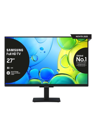 Samsung Full HD 27" UE27F6000FUXZT, Hyper Real Processor, HDR & Pur Color, Smart Experience, OTS Lite & Adaptive Sound, Slim