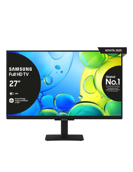 Samsung Full HD 27" UE27F6000FUXZT, Hyper Real Processor, HDR & Pur Color, Smart Experience, OTS Lite & Adaptive Sound, Slim