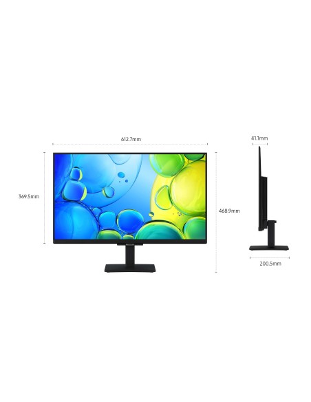 Samsung Full HD 27" UE27F6000FUXZT, Hyper Real Processor, HDR & Pur Color, Smart Experience, OTS Lite & Adaptive Sound, Slim