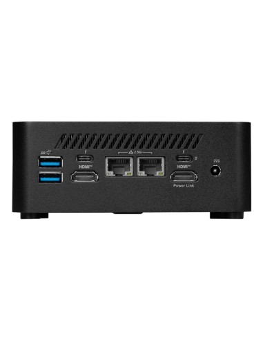 MSI CUBI NUC AI 1UMG-007EU PC stazione di lavoro Intel Core Ultra 5 125H 8 GB DDR5-SDRAM 512 GB SSD Windows 11 Home Mini PC Nero