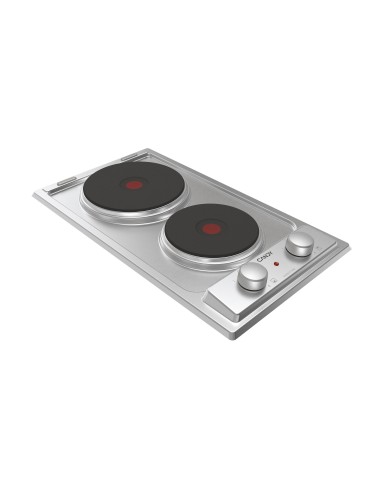 Candy CE32XK Acciaio inox Da incasso 30 cm Piastra sigillata 2 Fornello(i)