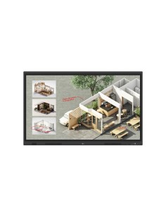 LG CreateBoard Standard lavagna interattiva 139,7 cm (55") 3840 x 2160 Pixel Touch screen Nero
