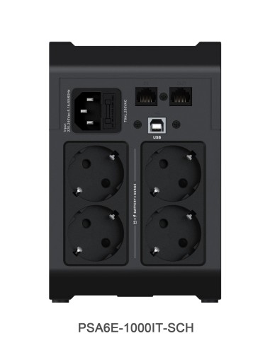 Vertiv PSA6E-1000IT-SCH gruppo di continuità (UPS) A linea interattiva 1 kVA 525 W 4 presa(e) AC