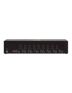 StarTech.com Switch KVM Sicuro a 8 porte dual-monitor, DisplayPort, 4K 30Hz, KVM desktop NIAP 4.0, Alloggiamento in metallo, 2