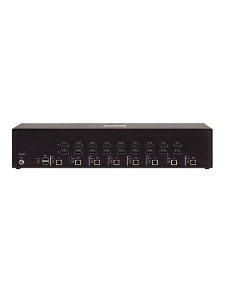 StarTech.com Switch KVM Sicuro a 8 porte dual-monitor, DisplayPort, 4K 30Hz, KVM desktop NIAP 4.0, Alloggiamento in metallo,