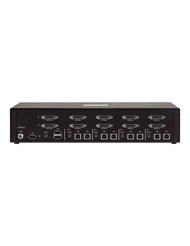 StarTech.com Switch KVM Sicuro a 4 Porte Dual-Monitor, DVI, KVM Secure Desktop NIAP 4.0, Alloggiamento in Metallo, Porta CAC,