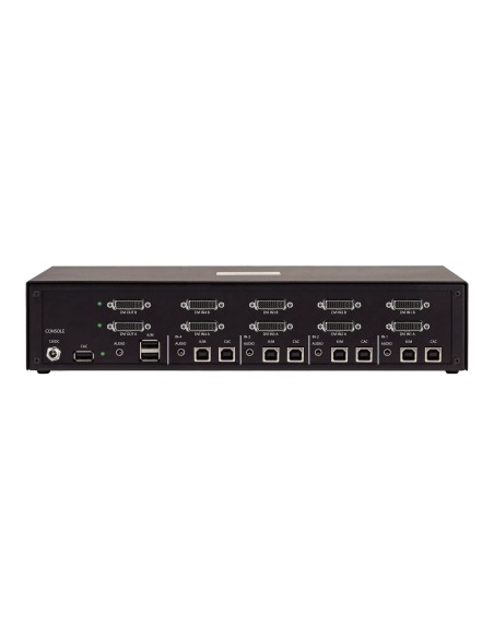 StarTech.com Switch KVM Sicuro a 4 Porte Dual-Monitor, DVI, KVM Secure Desktop NIAP 4.0, Alloggiamento in Metallo, Porta CAC,