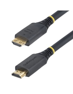 StarTech.com Cavo HDMI ad alta velocità da 7 m con connettori a presa salda, 4K 60 Hz 1440p 144 Hz, HDR10 HDCP 2.2 ARC, 18 2