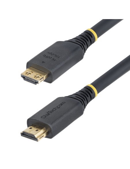 StarTech.com Cavo HDMI ad alta velocità da 7 m con connettori a presa salda, 4K 60 Hz 1440p 144 Hz, HDR10 HDCP 2.2 ARC, 18
