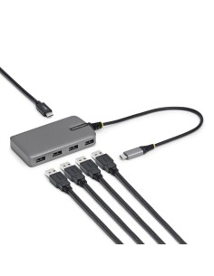 StarTech.com 5G4AC-USB-C-HUB hub di interfaccia USB 3.2 Gen 1 (3.1 Gen 1) Type-C 5000 Mbit s Grigio