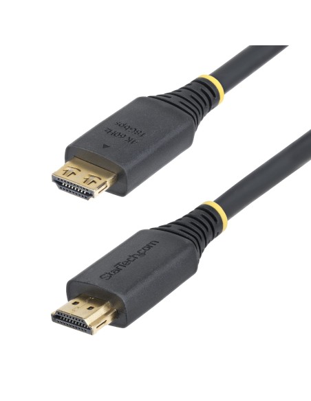 StarTech.com Cavo HDMI ad alta velocità da 5 m con connettori a presa salda, 4K 60 Hz 1440p 144 Hz, HDR10 HDCP 2.2 ARC, 18