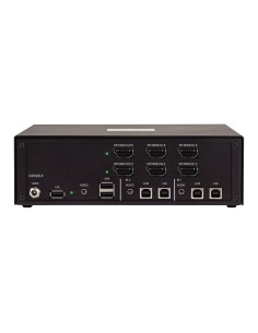 StarTech.com Switch KVM Sicuro a 2 porte per doppio monitor, HDMI o DisplayPort, 4K 60Hz, NIAP 4.0 Desktop KVM, Alloggiamento 2