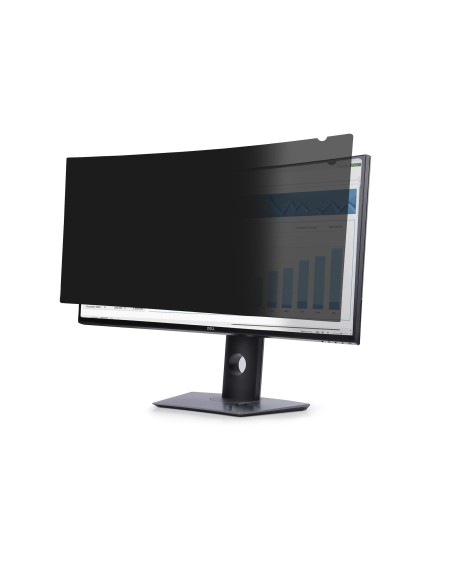 StarTech.com Filtro Privacy per Monitor Curvo Dell U3824DW Ultrawide 21 9, Pellicola Reversibile Opaco Lucido, per la