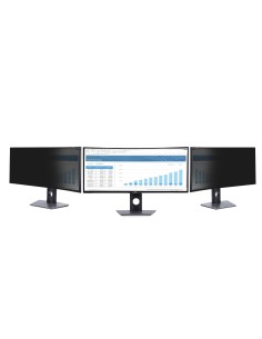 StarTech.com Filtro Privacy per Monitor Curvo Dell U3824DW Ultrawide 21 9, Pellicola Reversibile Opaco Lucido, per la 2