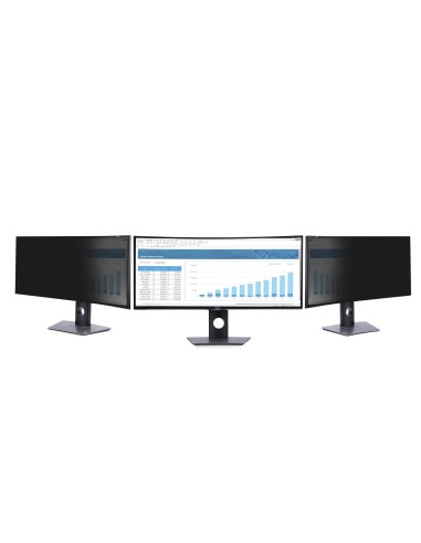 StarTech.com Filtro Privacy per Monitor Curvo Dell U3824DW Ultrawide 21 9, Pellicola Reversibile Opaco Lucido, per la