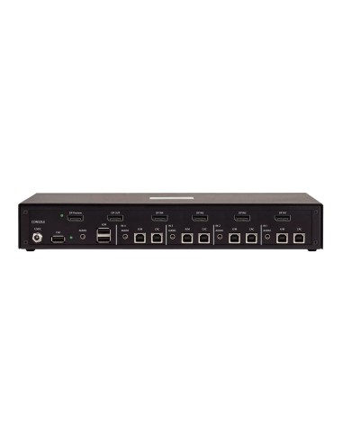 StarTech.com Switch KVM Sicuro a 4 Porte, DisplayPort, 4K 30Hz, KVM Secure Desktop NIAP 4.0, Alloggiamento in Metallo, Porta