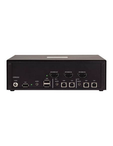 StarTech.com Switch KVM Sicuro a 2 porte, HDMI o DisplayPort, 4K 60Hz, KVM desktop NIAP 4.0, Alloggiamento in metallo, porta