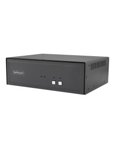 StarTech.com Switch KVM Sicuro a 2 porte, DisplayPort, 4K 30Hz, KVM desktop NIAP 4.0, Porta CAC, Made in USA