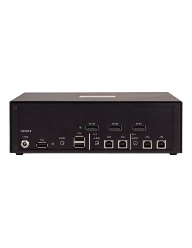 StarTech.com Switch KVM Sicuro a 2 porte, DisplayPort, 4K 30Hz, KVM desktop NIAP 4.0, Porta CAC, Made in USA