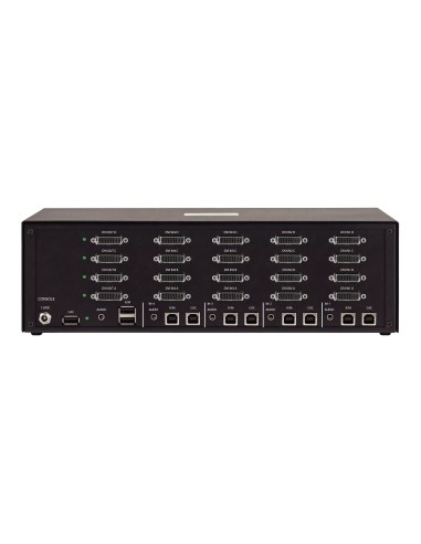 StarTech.com Switch KVM Sicuro a 4 Porte Quad-Monitor, DVI, KVM Secure Desktop NIAP 4.0, Alloggiamento in Metallo, Porta CAC,