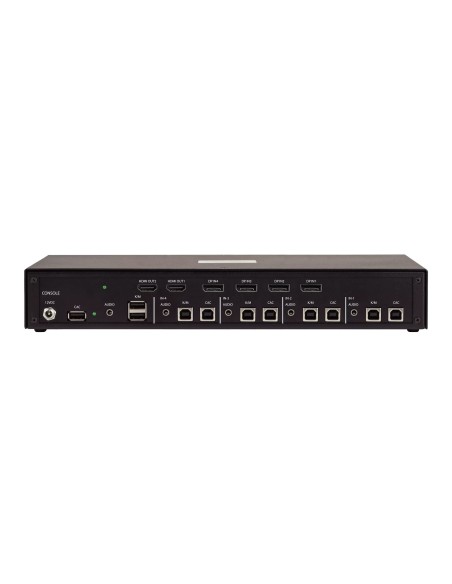 StarTech.com Switch KVM Sicuro a 4 porte dual-monitor, DP, HDMI, 4K 30Hz, KVM desktop NIAP 4.0, Porta CAC, Made in USA