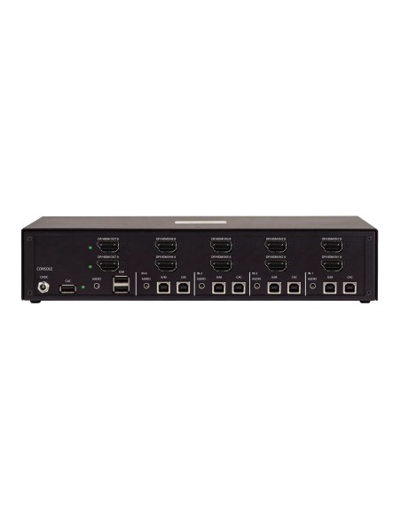 StarTech.com Switch KVM Sicuro a 4 porte per doppio monitor, HDMI o DisplayPort, 4K 60Hz, NIAP 4.0 Desktop KVM, Alloggiamento