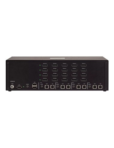 StarTech.com Switch KVM Sicuro a 4 porte quad-monitor, DisplayPort, 4K 30Hz, KVM desktop NIAP 4.0, Porta CAC, Made in USA