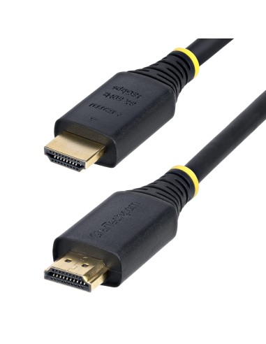 StarTech.com Cavo HDMI 2.1 8K da 50cm, Cavo HDMI Certificato ad Altissima Velocità 48 Gbps, 8K 60Hz   4K 120Hz HDR10+   eARC