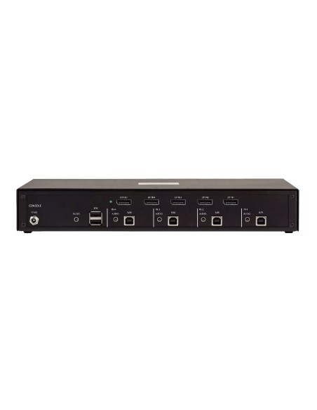 StarTech.com Switch KVM Sicuro a 4 porte, DisplayPort, 4K 30Hz, KVM desktop NIAP 4.0, Alloggiamento in metallo, Made in USA