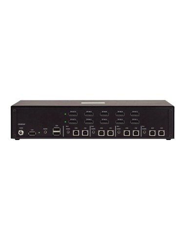 StarTech.com Switch KVM Sicuro a 4 porte per doppio monitor, DisplayPort, 4K 30Hz, NIAP 4.0 Desktop KVM, Alloggiamento in