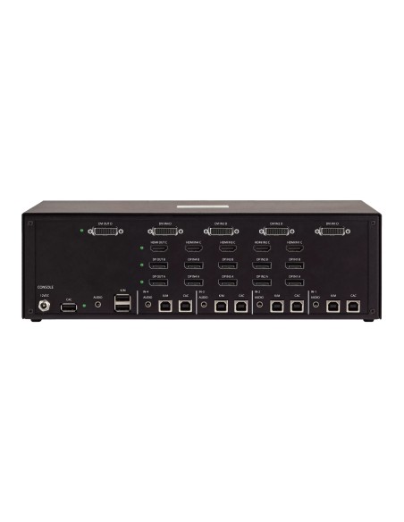 StarTech.com Switch KVM Sicuro a 4 Porte Quad-Monitor, DisplayPort, HDMI, DVI, KVM Secure Desktop NIAP 4.0, Alloggiamento in