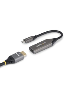 StarTech.com Adattatore USB-C a HDMI, 8K 60Hz   4K 120Hz, Convertitore Video da USB4 a HDMI 2.1 con Cavo Integrato da 20 cm,