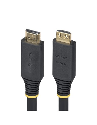 StarTech.com Cavo HDMI attivo ad alta velocità da 10 m con connettori a presa salda, 4K 60 Hz 1440p 144 Hz, HDR10 HDCP 2.2 ARC,