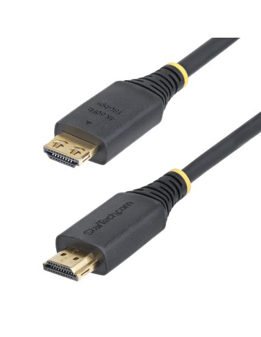 StarTech.com Cavo HDMI ad alta velocità da 1 m con connettori a presa salda, 4K 60 Hz 1440p 144 Hz, HDR10 HDCP 2.2 ARC, 18