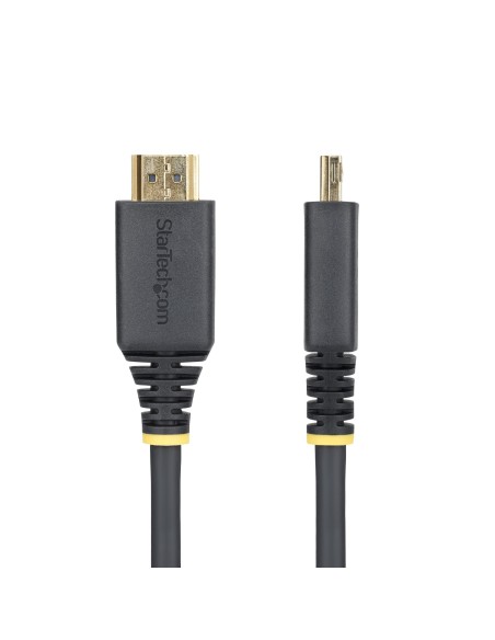 StarTech.com Cavo HDMI ad alta velocità da 1 m con connettori a presa salda, 4K 60 Hz 1440p 144 Hz, HDR10 HDCP 2.2 ARC, 18