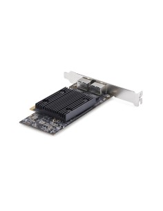 StarTech.com Scheda di rete PCIe Ethernet 10Gb a 2 porte, chipset Broadcom BCM57416, doppia RJ45 10GBase-T Gigabit 2