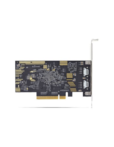 StarTech.com Scheda di rete PCIe Ethernet 10Gb a 2 porte, chipset Broadcom BCM57416, doppia RJ45 10GBase-T Gigabit
