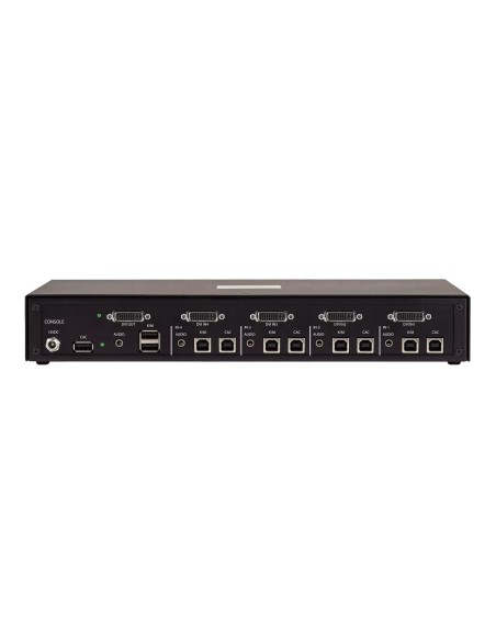 StarTech.com Switch KVM Sicuro a 4 Porte, DVI, KVM Secure Desktop NIAP 4.0, Alloggiamento in Metallo, Porta CAC, Made in USA