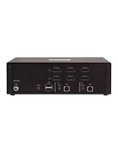 StarTech.com Switch KVM Sicuro a 2 porte per doppio monitor, DisplayPort, 4K 30Hz, NIAP 4.0 Desktop KVM, Alloggiamento in