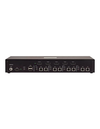 StarTech.com Switch KVM Sicuro a 4 porte, DisplayPort, 4K 30Hz, KVM desktop NIAP 4.0, Alloggiamento in metallo, Porta CAC, Made