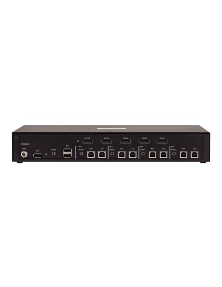 StarTech.com Switch KVM Sicuro a 4 porte, DisplayPort, 4K 30Hz, KVM desktop NIAP 4.0, Alloggiamento in metallo, Porta CAC, Made