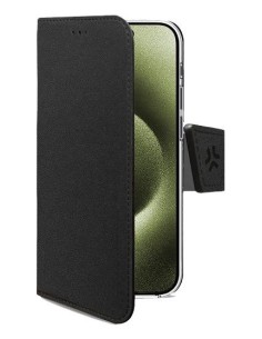 Celly WALLYMAG custodia per cellulare 16 cm (6.3") Custodia a borsellino Nero
