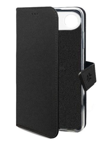 Celly WALLYMAG custodia per cellulare 16,5 cm (6.5") Custodia a borsellino Nero