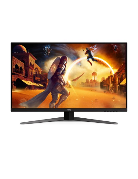 AOC G4 U32G4U Monitor PC 80 cm (31.5") 3840 x 2160 Pixel 4K Ultra HD Nero, Rosso